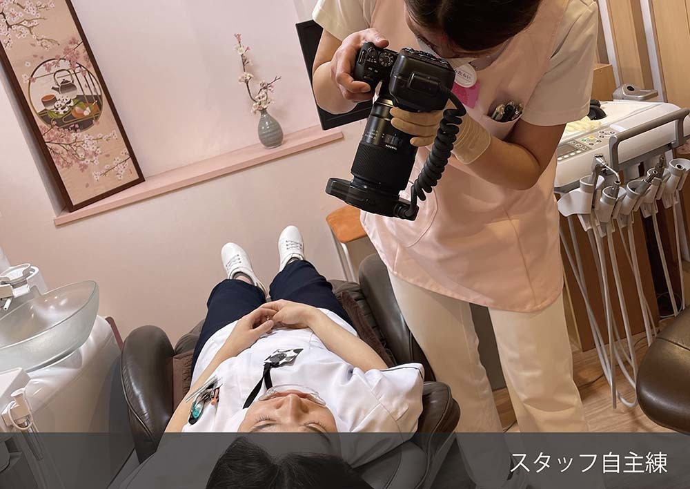 スタッフ自主練